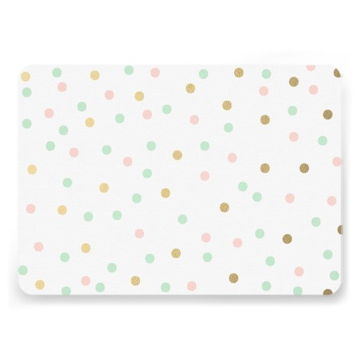 Faux Foil Confetti | Graduation Invitation