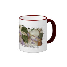 Faux Fuschia Coffee Mugs