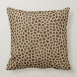 Faux Giraffe skin - two sided pillow pillows