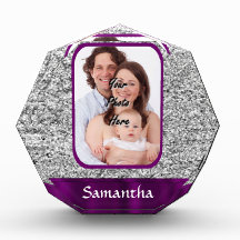 Faux glitter photo background awards