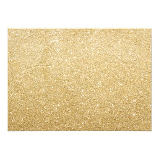 Faux Gold Confetti Engagement Party Invite