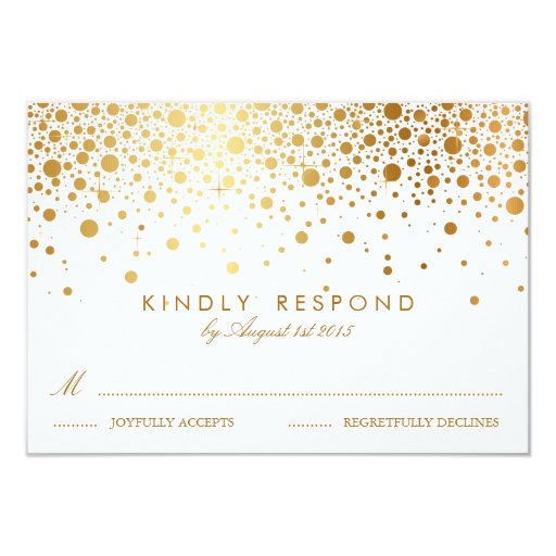 response cards wedding