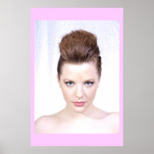 Faux Hawk Beauty Poster