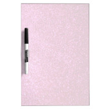 Faux Hot Pink Glitter Dry-Erase Boards