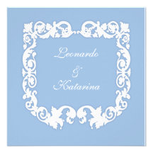 Faux Jasperware Custom Invitations