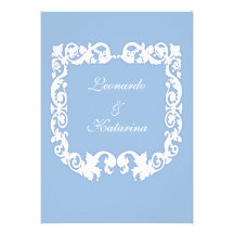 Faux Jasperware Custom Invitations