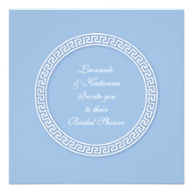 Faux Jasperware Invitations