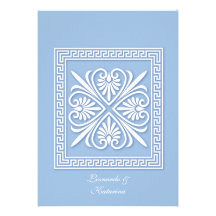 Faux Jasperware Invitations