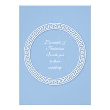 Faux Jasperware Personalized Invites
