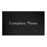 Faux Leather Business Card Design