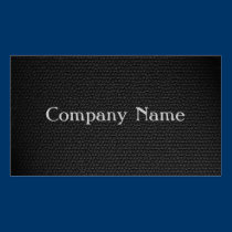 Faux Leather Business Card Design business cards