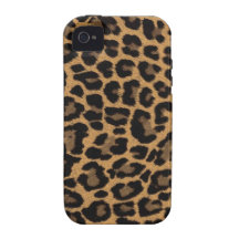faux leopard print iPhone 4/4S cases