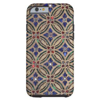Faux mosaic tile pattern stone glass photo Morocco iPhone 6 Case