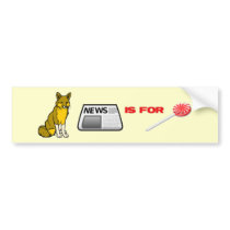 FAUX NEWS BUMPER STICKERS