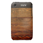 Faux Oiled Wood Plank Personalized Custom casemate cases