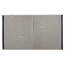 Faux Sparkles & Glitter - Cream ipad 1/2/3 case iPad Folio Case