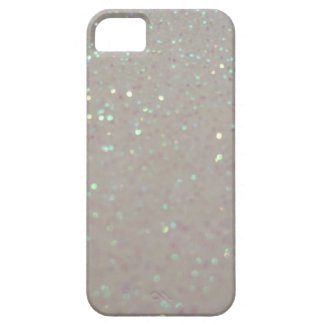 Faux Sparkles & Glitter Cream iphone 5 case