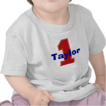Faux Stitch First Birthday Shirt