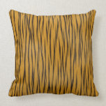Faux Tiger fur - two sided pillow pillows