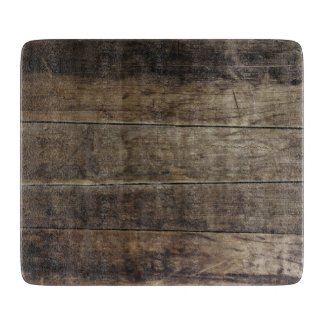Faux Wood - Glass Cutting Board
