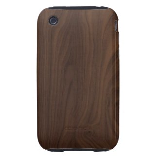 faux Wood Grain iPhone 3G/3GS Case Iphone 3 Tough Case