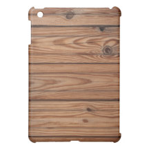 Faux Wood Pattern iPad Mini Covers