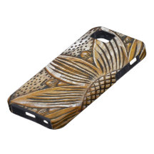 Faux Wood Texture Sunflower iPhone5 Case-Mate Vibe iPhone 5 Covers
