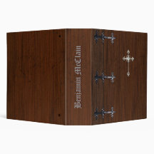Faux Wooden Box Album Binder