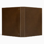 faux woodland leather binder