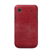 Faux Woven Vintage Book Cover Samsung Galaxy S Cover