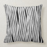 Faux Zebra fur - two sided pillow pillows