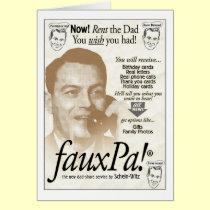 FauxPa!    Rental father card cards