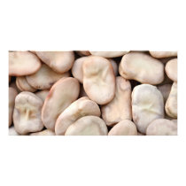 Fava beans photo card template