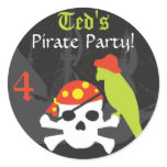 Favor Sticker - Pirate