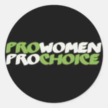 Favorables mujeres Prochoice Etiquetas