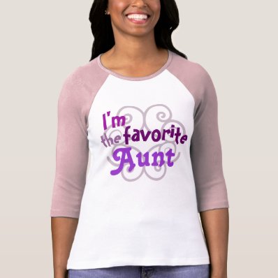 Favorite Aunt T Shirt