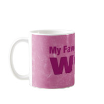 Favorite Color Is Wine Mug