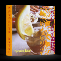 Favorite Eats! binders