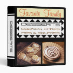 Favorite Family Dessert Recipe Binder