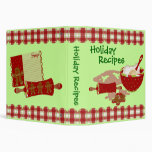 Favorite Holiday Recipes Binder