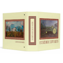 Favorite Home Grown Recipes binders by djlvart Favorite Home Grown Recipes binders