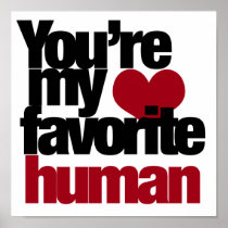 Favorite Human Love Posters