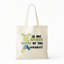 Favorite Letter Q Bag