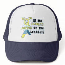 Favorite Letter Q Hat