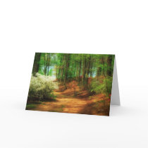 Favorite Path - Blank Verse Greeting Card