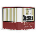 Favorite Recipe Collection Scrapbook Binder