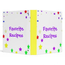 Favorite Recipes binders by MovingLight Favorite Recipes binders
