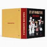 Favorite Recipes, binder