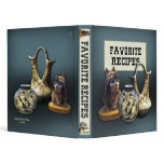 Favorite Recipes - Native American theme 3 Ring Binder
