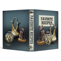Favorite Recipes - Native American theme 3 Ring Binder